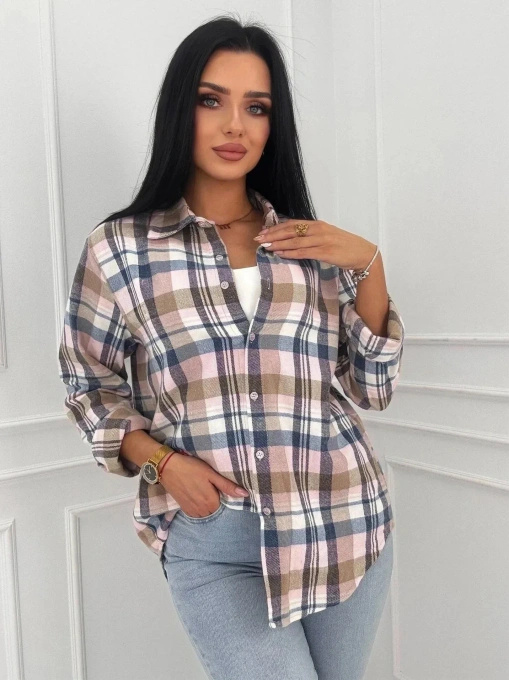 Koszula flanelowa w kratę